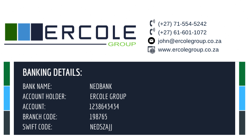 BANK ACCOUNT HOLDER ERCOLE GROUP(3)